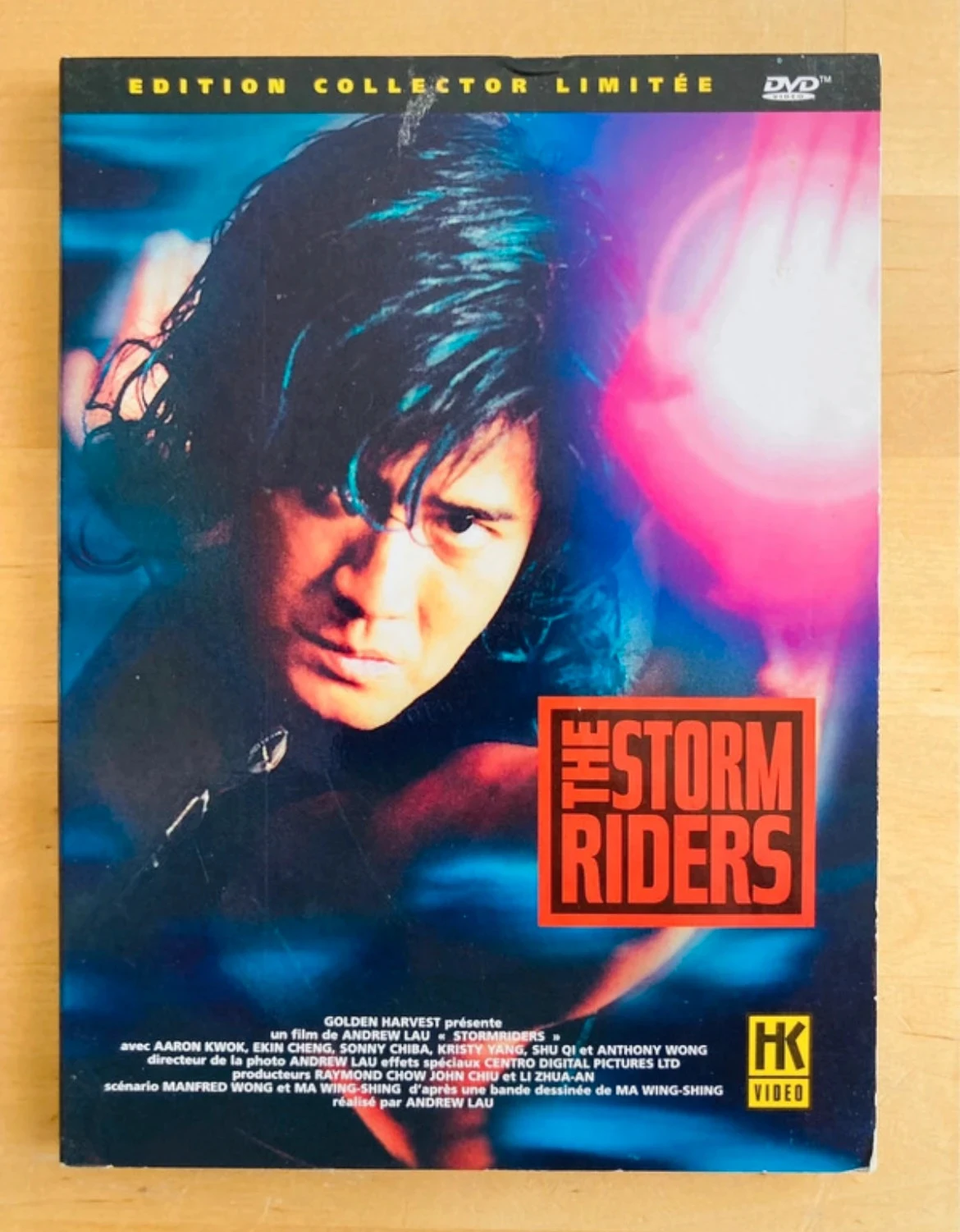 Coffret DVD The Storm Riders édition collector limitée.